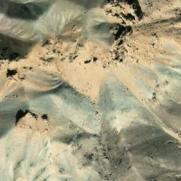 Satellite imagery of Pushtah-ye Bābur, AF