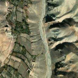 Satellite imagery of Pushtah-ye Sang-e Gazak, AF