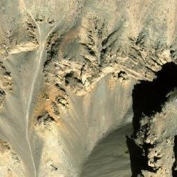 Satellite imagery of Band-e Qārjīk, AF