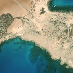 Satellite imagery of Cape Greco Mediumwave Transmitter, Antenna Array, Mast 1, CY