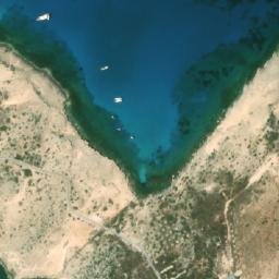 Satellite imagery of Cape Greco Mediumwave Transmitter, Antenna Array, Mast 1, CY