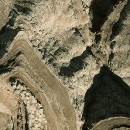 Satellite imagery of Pushtah-ye Sang-e Chāsht, AF