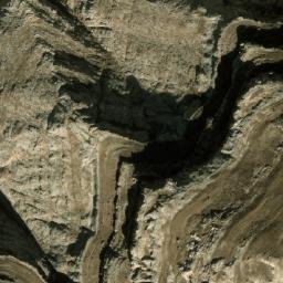 Satellite imagery of Pushtah-ye Sang-e Chāsht, AF