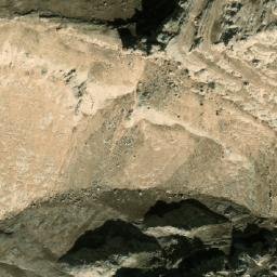 Satellite imagery of Pushtah-ye Sang-e Chāsht, AF