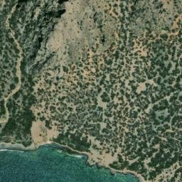 Satellite imagery of Ákra Salamiá, GR