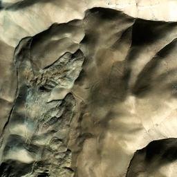 Satellite imagery of Pushtah-ye Istā Bābā, AF