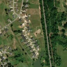 Satellite imagery of T 290 — NGS EJ1676 — Faulkner County, US, US