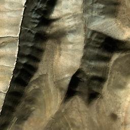 Satellite imagery of Pushtah-ye Istā Bābā, AF