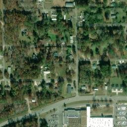 Satellite imagery of Cohutta Ridge, US