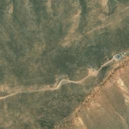 Satellite imagery of Jabal Ţunţūr, SY