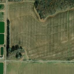 Satellite imagery of Q 111 — NGS EH1956 — Lonoke County, US, US