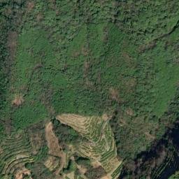 Satellite imagery of cairn, JP