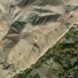 Satellite imagery of Pushtah-ye Bangī, AF
