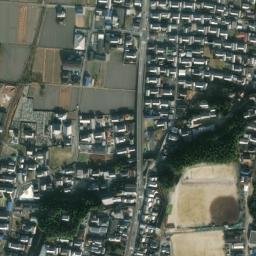 Satellite imagery of 上野城史跡境界, JP
