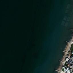 Satellite imagery of Fugu-saki, JP