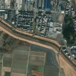 Satellite imagery of 上野城史跡境界, JP