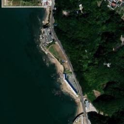 Satellite imagery of Fugu-saki, JP