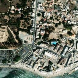 Satellite imagery of Káto Páfos castle, CY