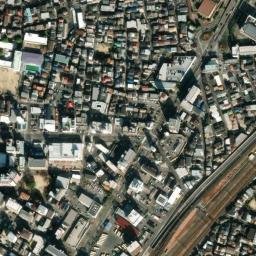 Satellite imagery of 車止め, JP