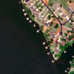 Satellite imagery of Egypt Bluff, US