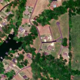 Satellite imagery of Egypt Bluff, US