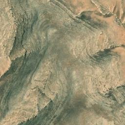 Satellite imagery of Jabal Mazrūr, SY