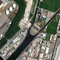 Satellite imagery of Ako Castle, JP