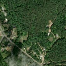 Satellite imagery of Old Cohutta Mine, US