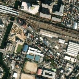 Satellite imagery of cairn, JP