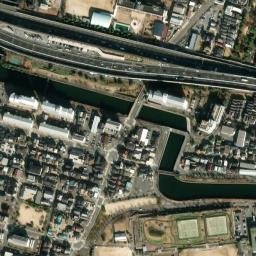 Satellite imagery of cairn, JP
