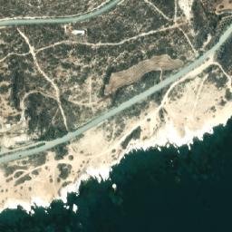 Satellite imagery of Cape Dolos, CY