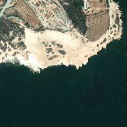 Satellite imagery of Cape Dolos, CY