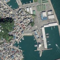 Satellite imagery of Hazu-misaki, JP