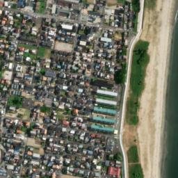 Satellite imagery of Nie-saki, JP