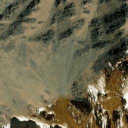 Satellite imagery of Kōh-e Mīrlaqā, AF