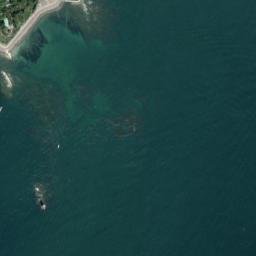 Satellite imagery of Hazu-misaki, JP
