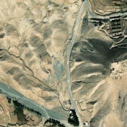 Satellite imagery of Kafar Qal‘ah Ghunḏêy, AF