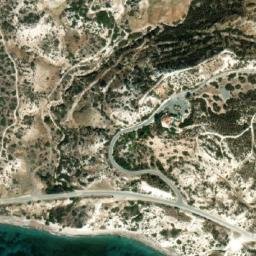 Satellite imagery of Pétra tou Romioú, CY