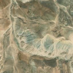 Satellite imagery of Pushtah-ye Rabāţ, AF