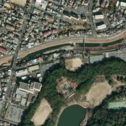 Satellite imagery of Akashi Castle, JP