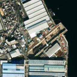 Satellite imagery of 和田岬, JP