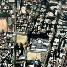 Satellite imagery of 四天王寺, JP