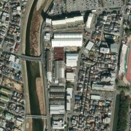 Satellite imagery of Akashi Castle, JP