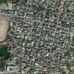 Satellite imagery of Akashi Castle, JP