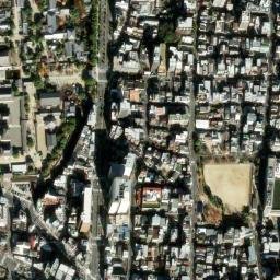 Satellite imagery of 四天王寺, JP
