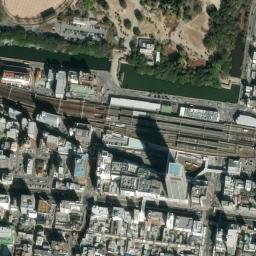 Satellite imagery of Akashi Castle, JP