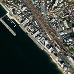 Satellite imagery of Karasaki-hana, JP
