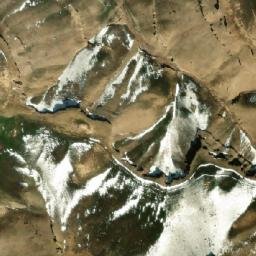 Satellite imagery of Kōh-e Rabāţ, AF
