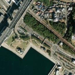 Satellite imagery of Karasaki-hana, JP