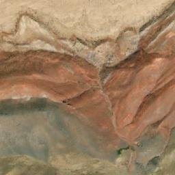 Satellite imagery of Kōh-e Takht-e Khānum, AF